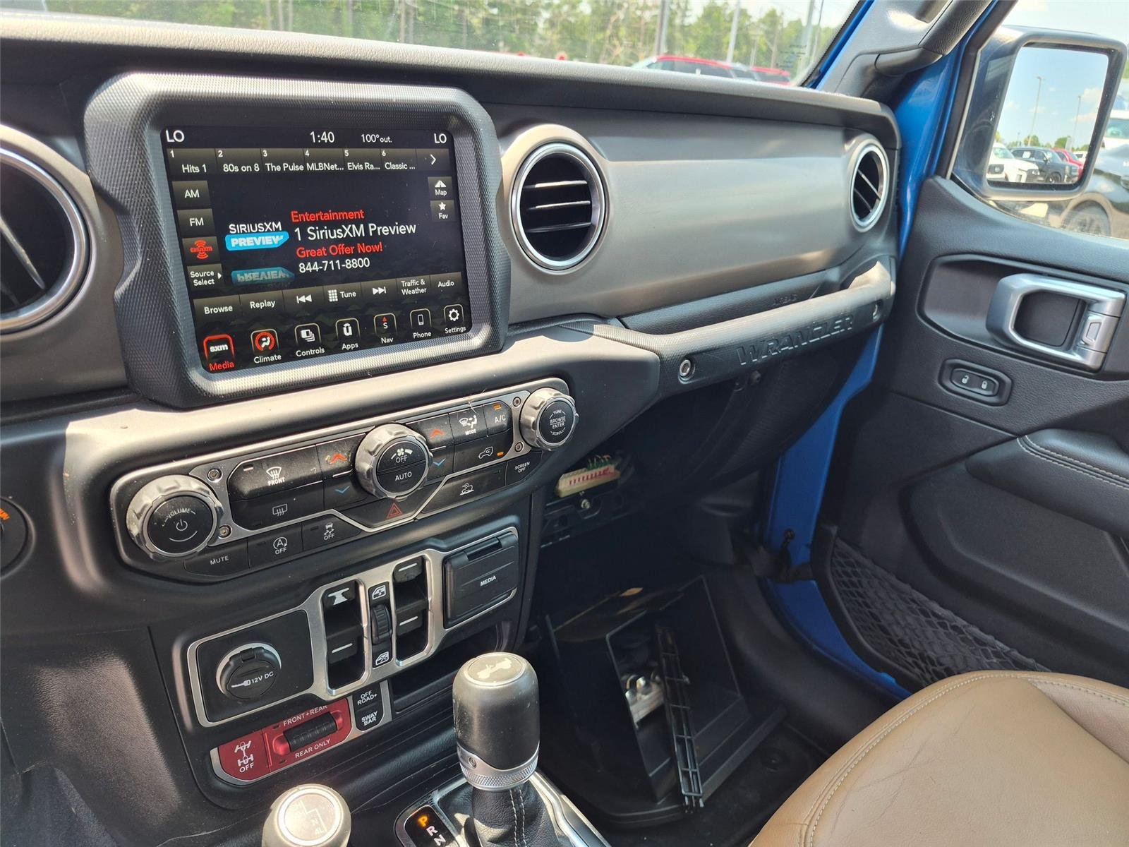 Used 2021 Hydro Blue Pearlcoat Jeep Unlimited Rubicon image 18