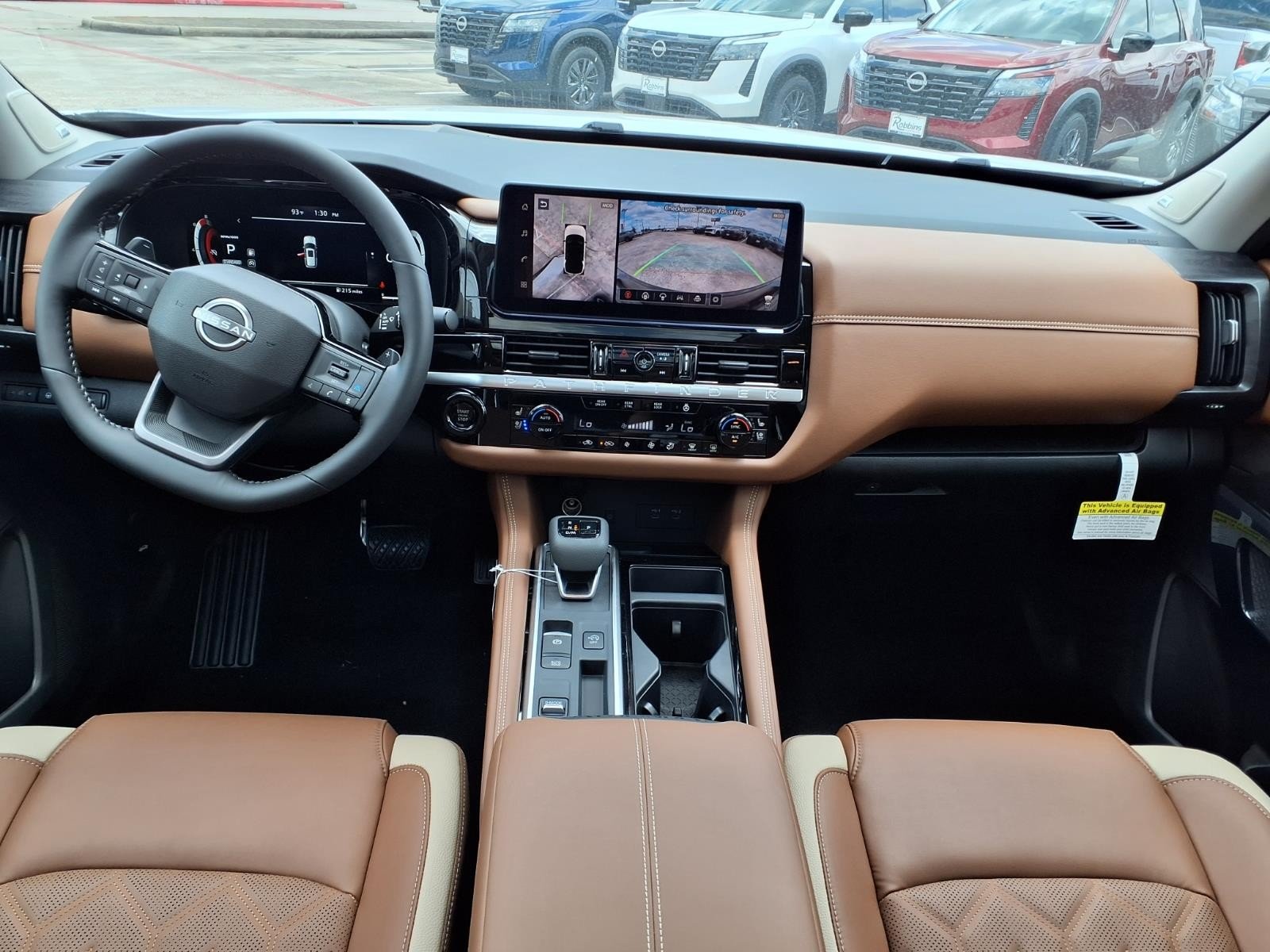 2026 Nissan Pathfinder Platinum White at Robbins Nissan