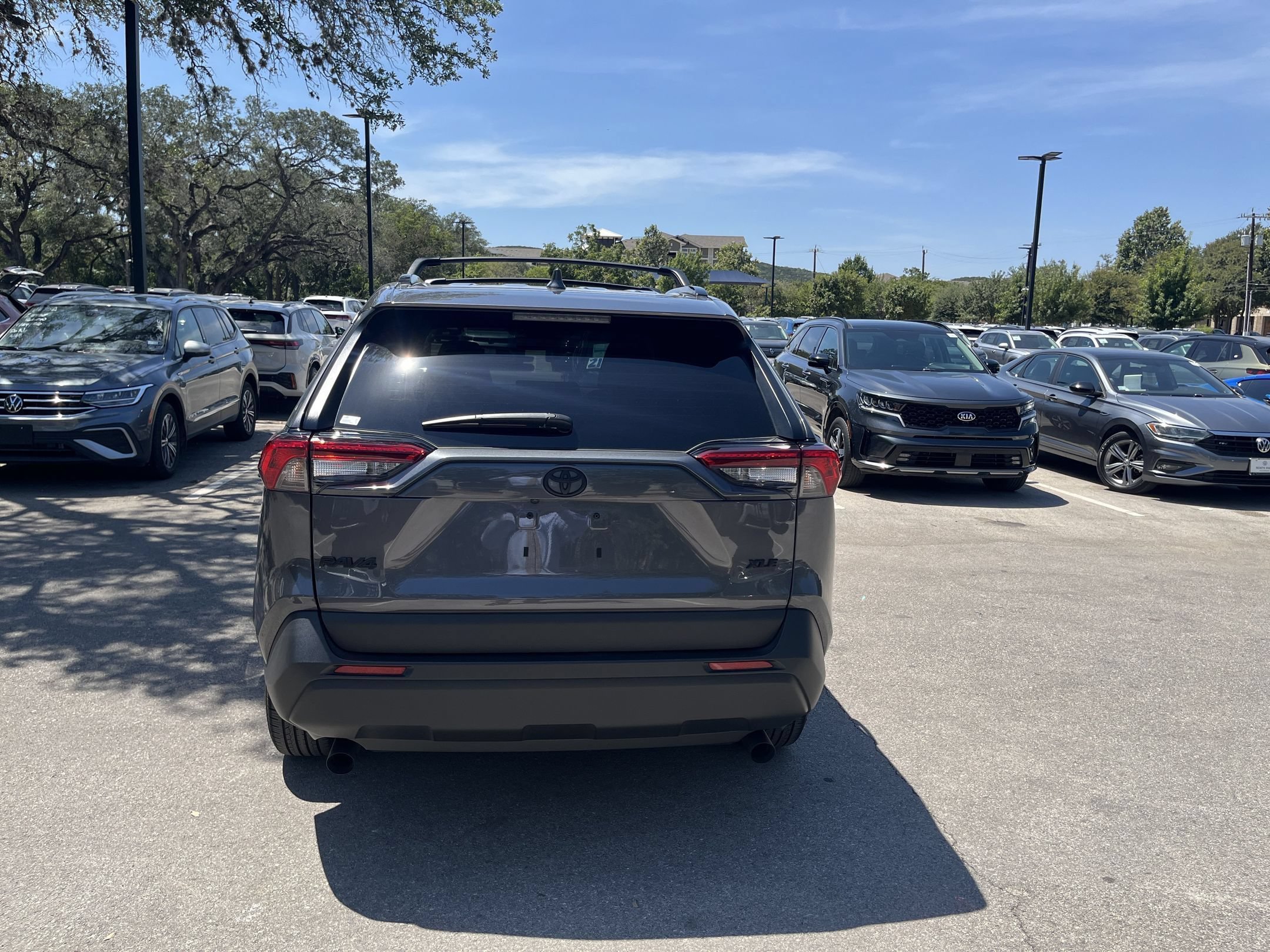 Used 2025 Gray Toyota XLE image 3