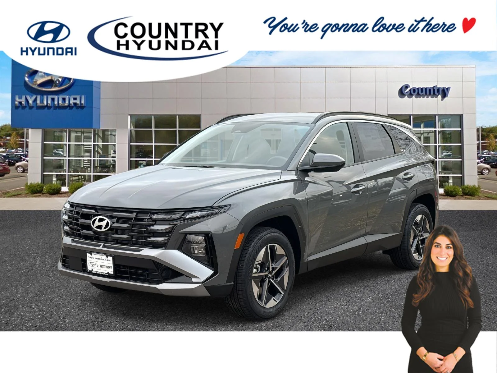 New 2026 Hampton Gray Hyundai SEL image 1