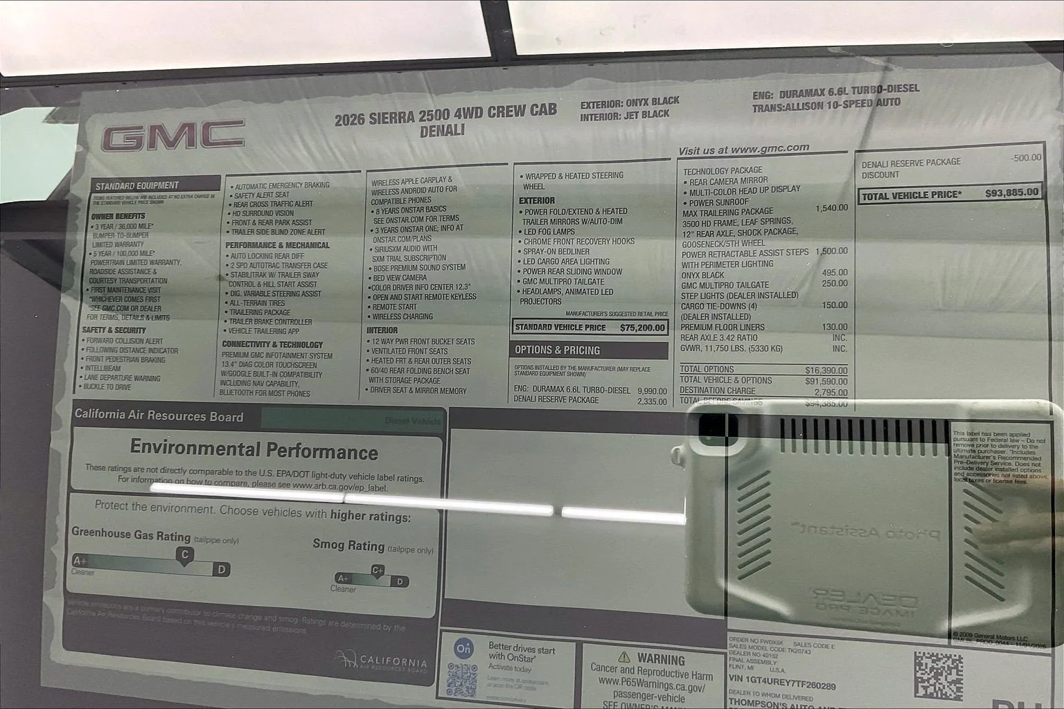 New 2026 Onyx Black GMC Denali image 21