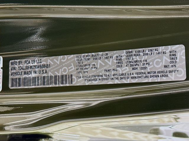 Used 2021 Green Jeep Unlimited Rubicon image 31