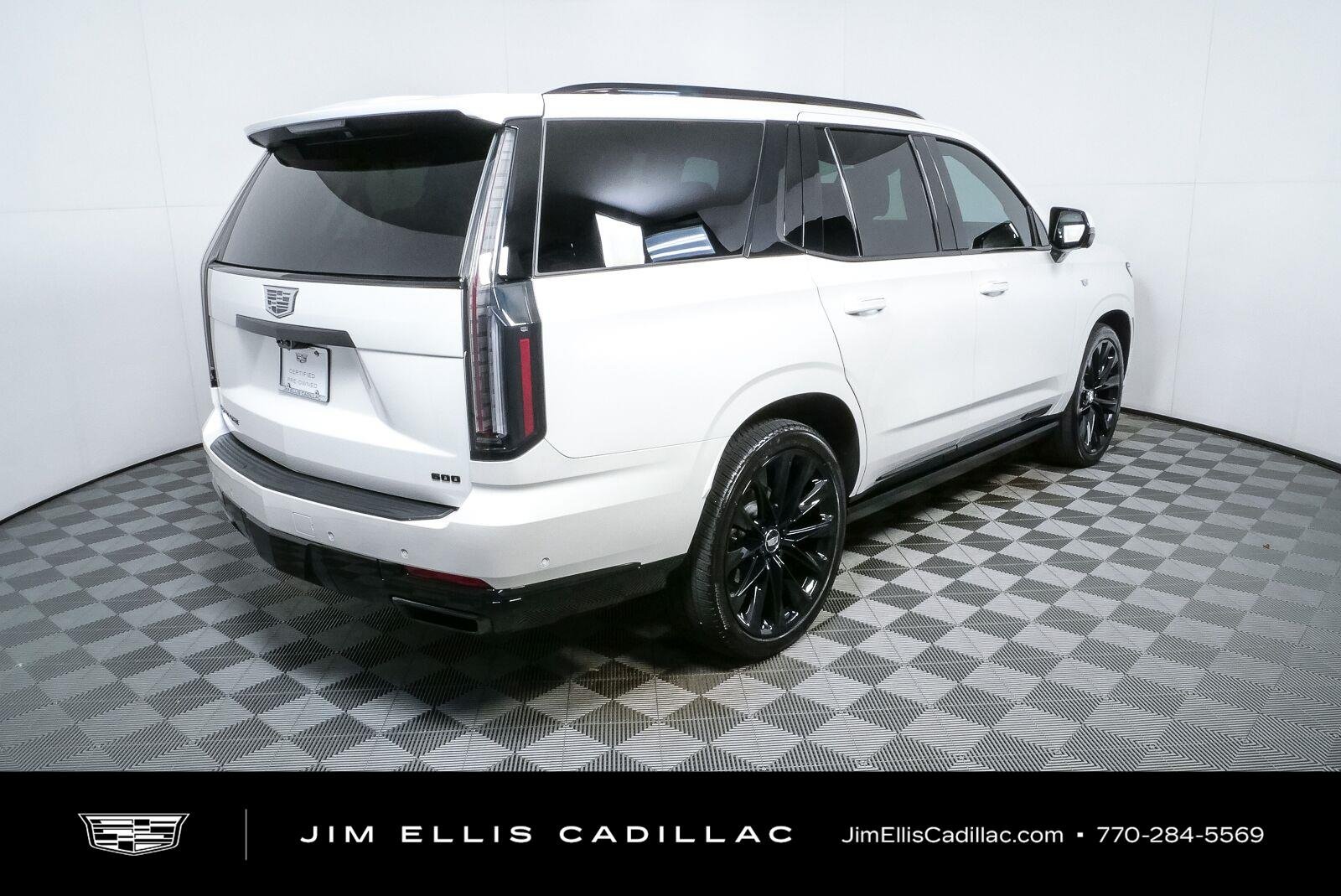 Used 2025 Crystal White Tricoat Cadillac Sport Platinum image 3