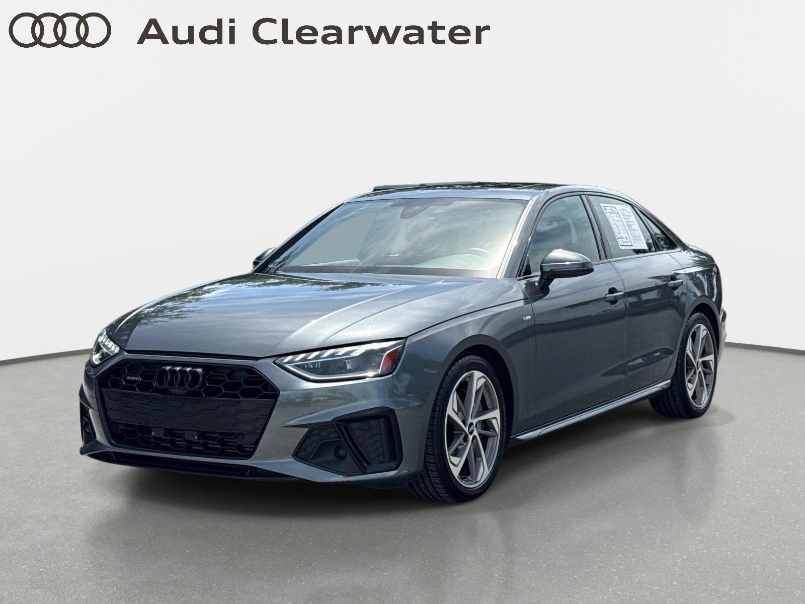 Used 2021 Daytona Gray Pearl Audi S line Premium Plus image 1