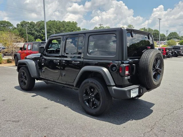 Used 2022 Black Jeep Unlimited Sport Altitude image 6