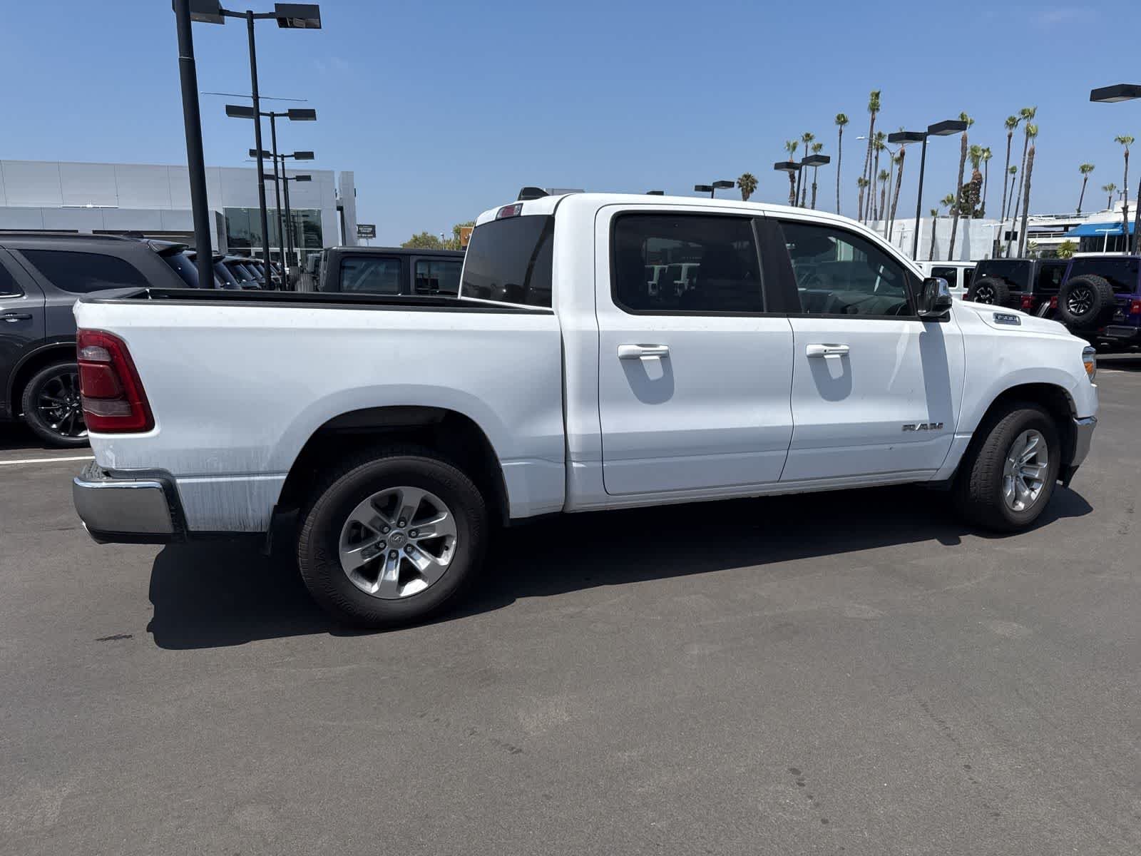 Used 2024 Bright White Clearcoat Ram Laramie image 12