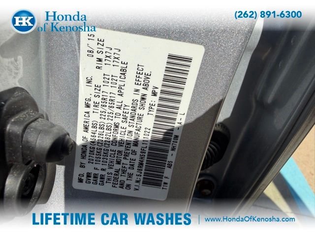 Used 2015 Alabaster Silver Metallic Honda EX image 4