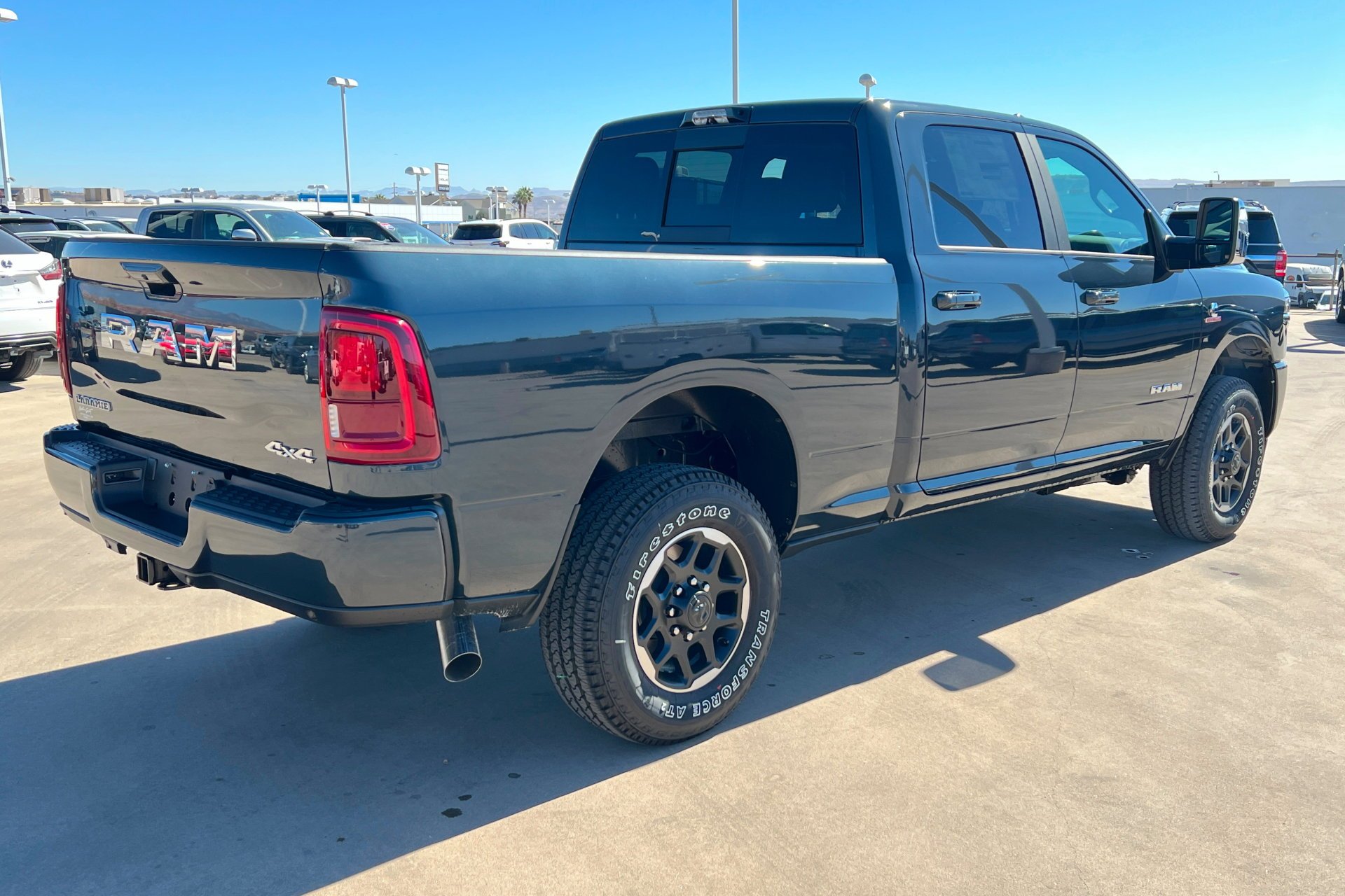 New 2026 Forged Blue Metallic Exterior Paint RAM Laramie image 6