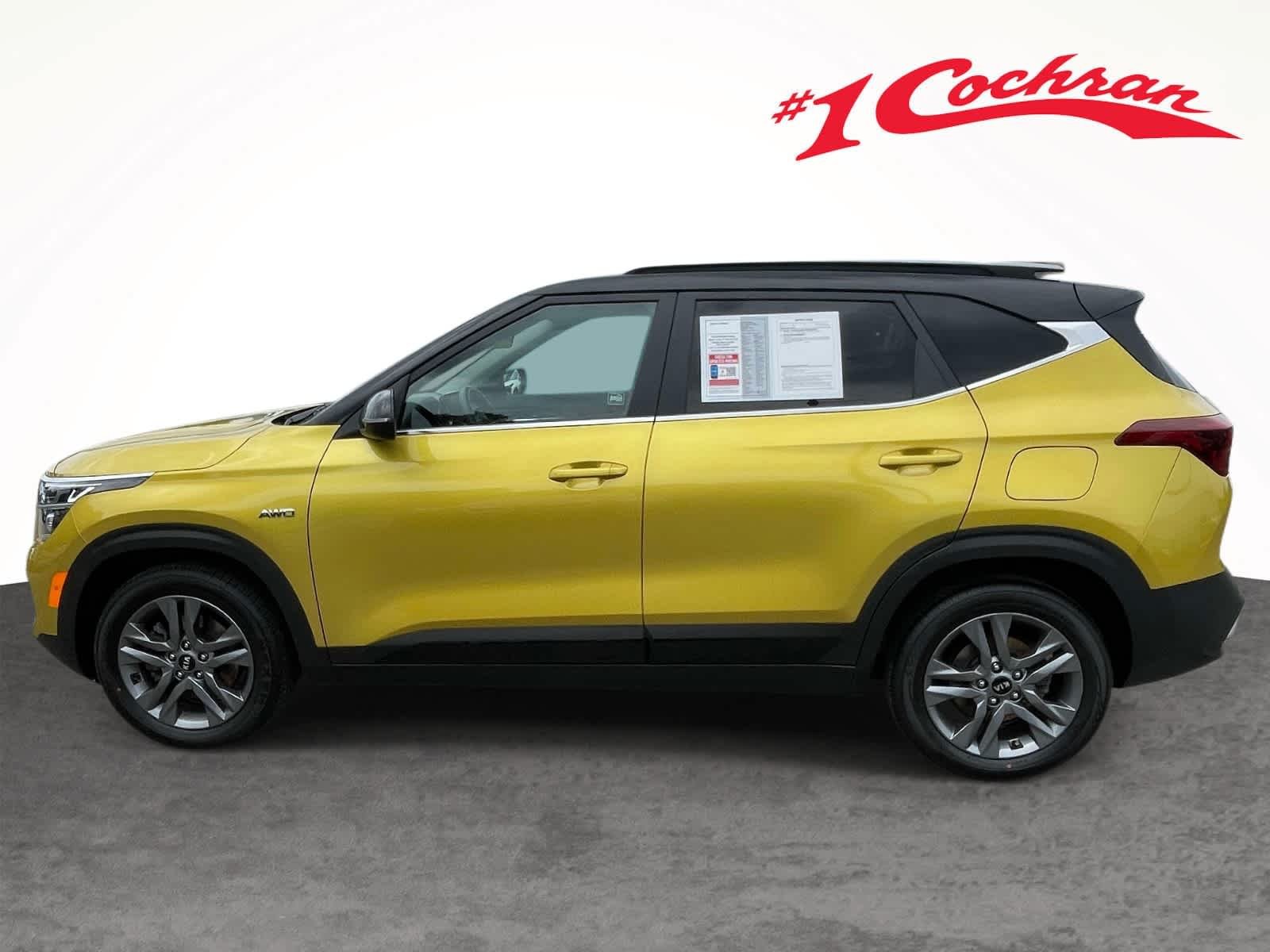 Certified Used 2021 Starbright Yellow/Black Roof Kia S image 15
