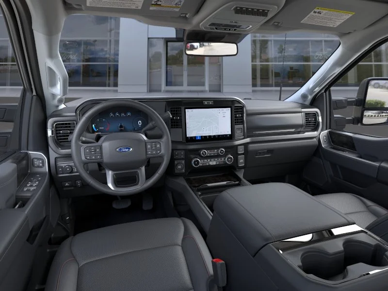 New 2026 Star White Metallic Tri-Coat Ford F-350® Lariat® image 9