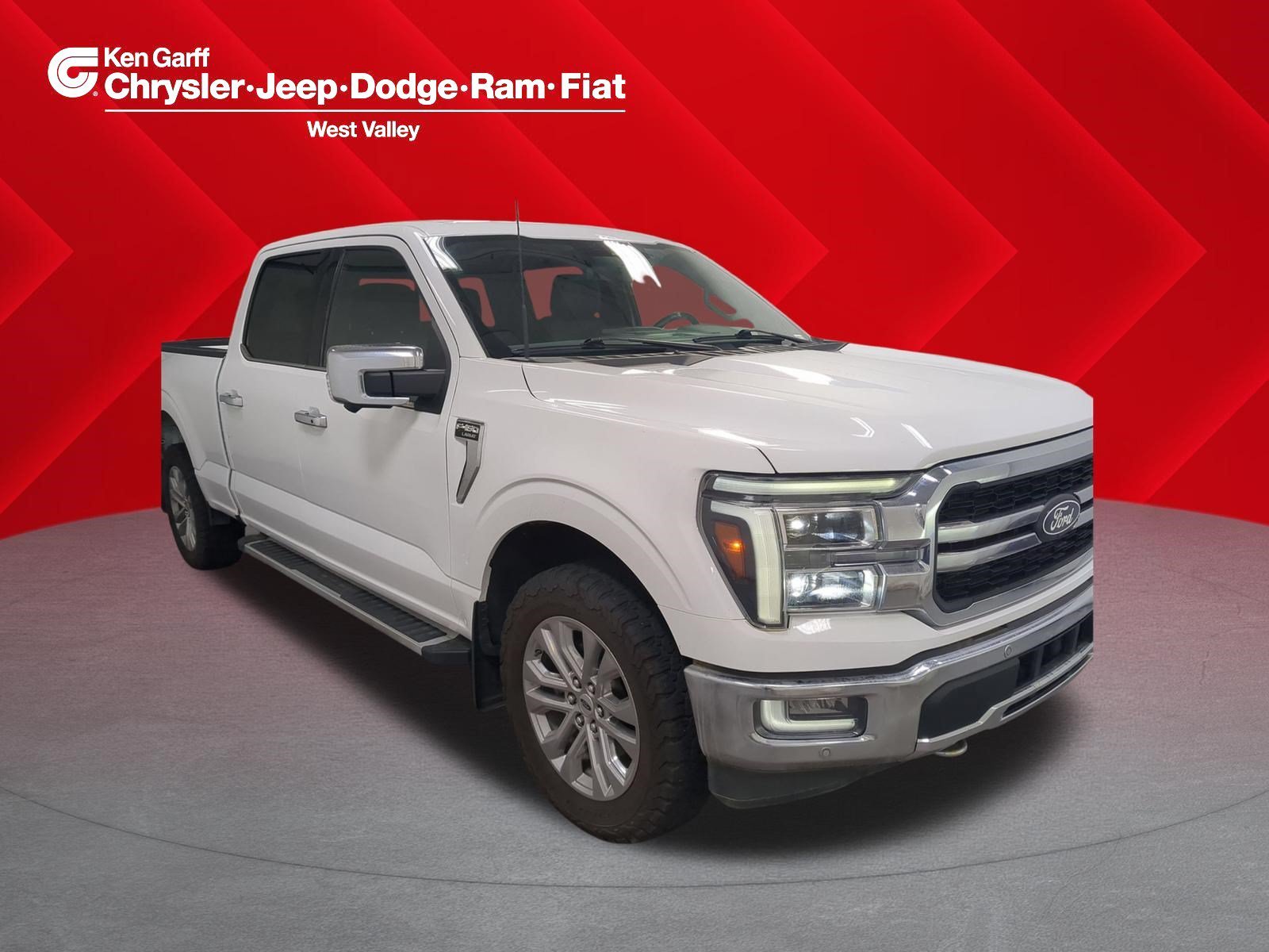 Used 2024 Oxford White Ford LARIAT image 1
