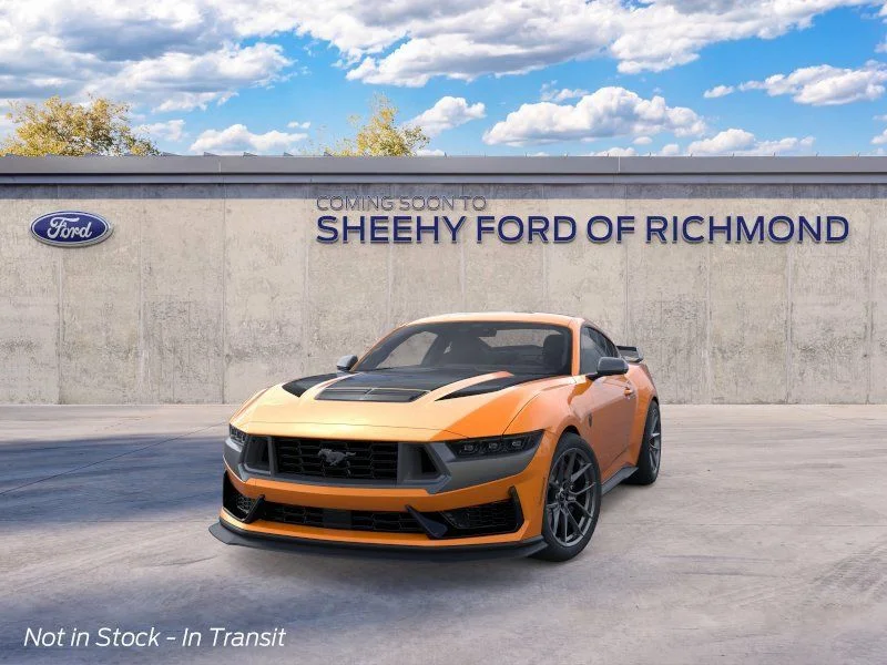 New 2026 Orange Fury Metallic Tri-coat Ford Dark Horse image 3