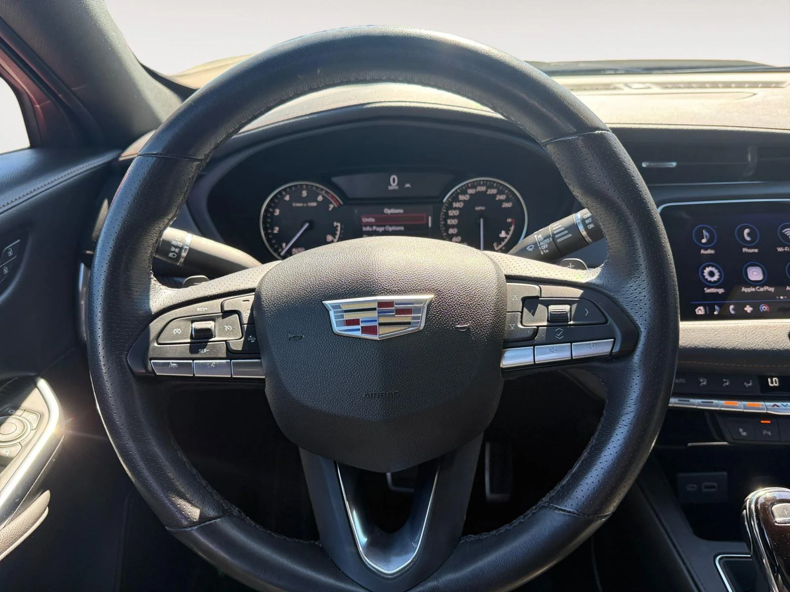 Used 2023 Radiant Red Tintcoat Cadillac AWD Sport image 16