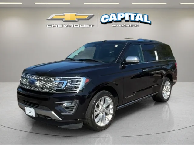 Used 2019 Black Ford Platinum image 1