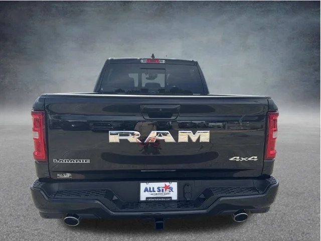 New 2026 Diamond Black Crystal Pearl-Coat Exterior Paint RAM Laramie image 7