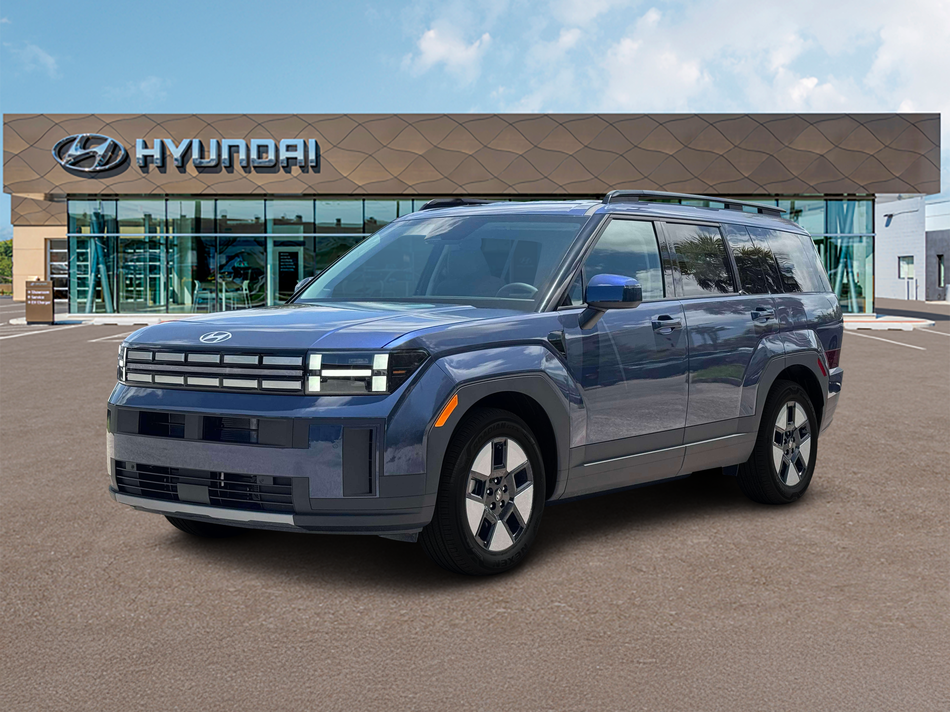 New 2027 Blue Hyundai SEL image 1