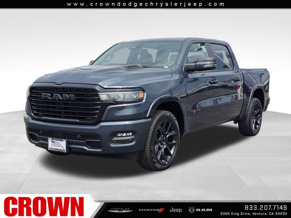 New 2026 Forged Blue Metallic Exterior Paint RAM Laramie image 1