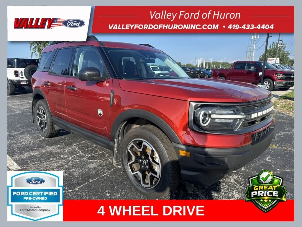 Certified Used 2023 Red Ford Big Bend image 1