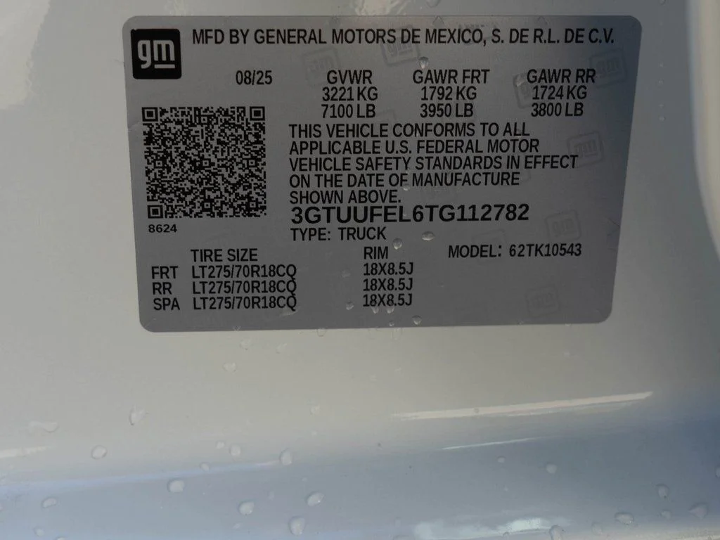 New 2026 Summit White GMC AT4X image 85