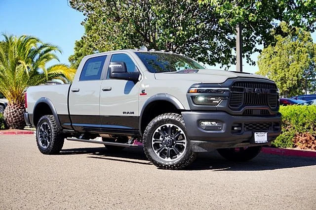 New 2026 Ceramic Gray Clear-Coat Exterior Paint RAM Rebel image 1