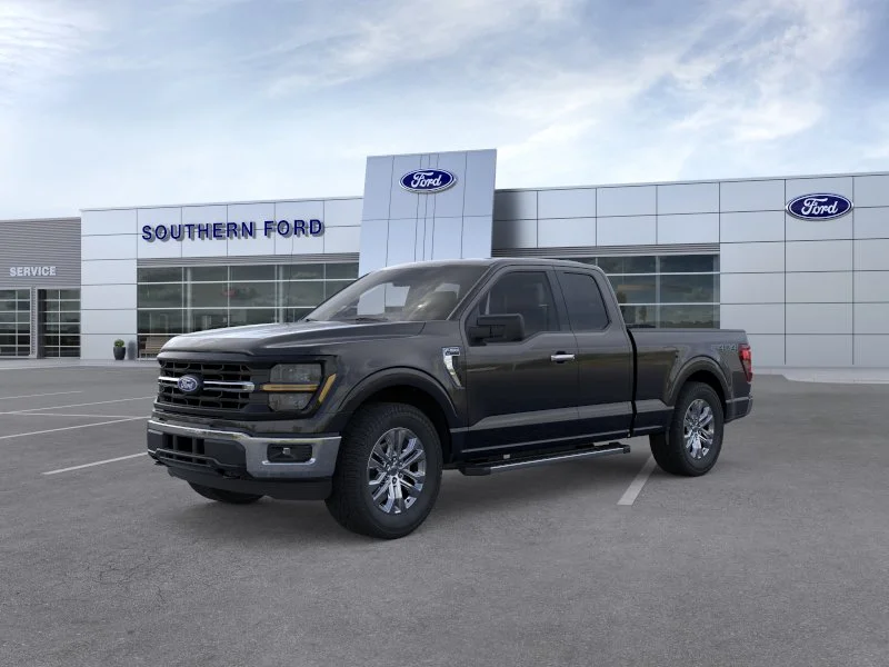 New 2026 Agate Black Metallic Ford XLT image 24