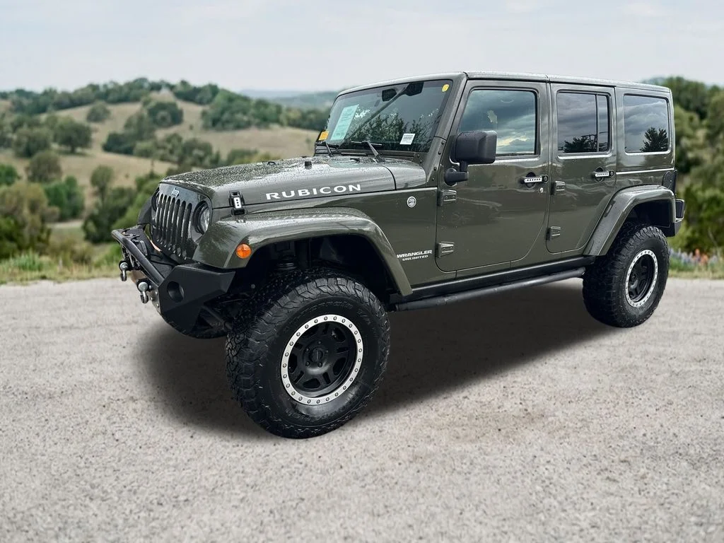 Used 2016 Green Jeep Unlimited Rubicon image 3