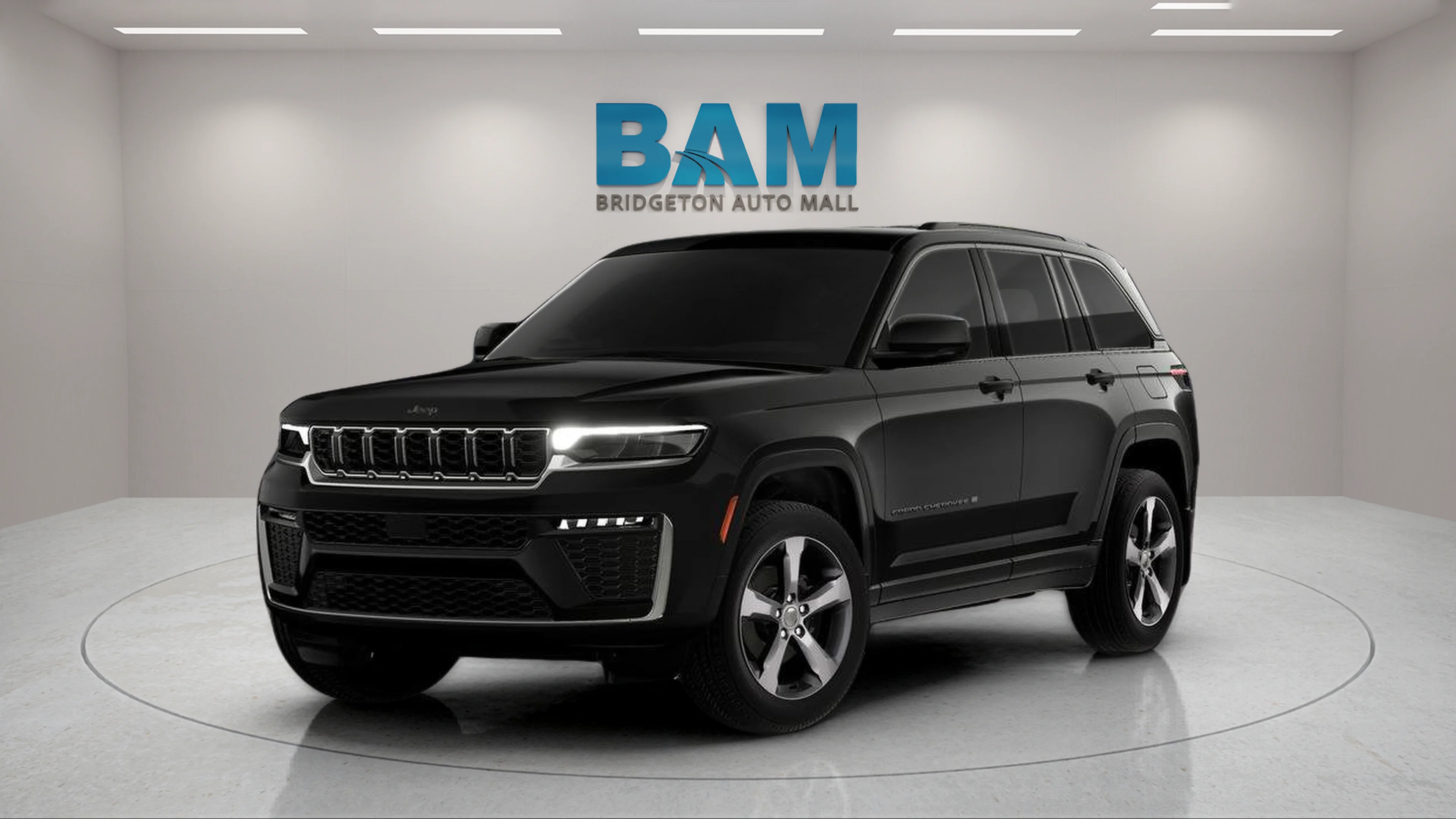 New 2026 Diamond Black Crystal Pearlcoat Jeep Limited image 4