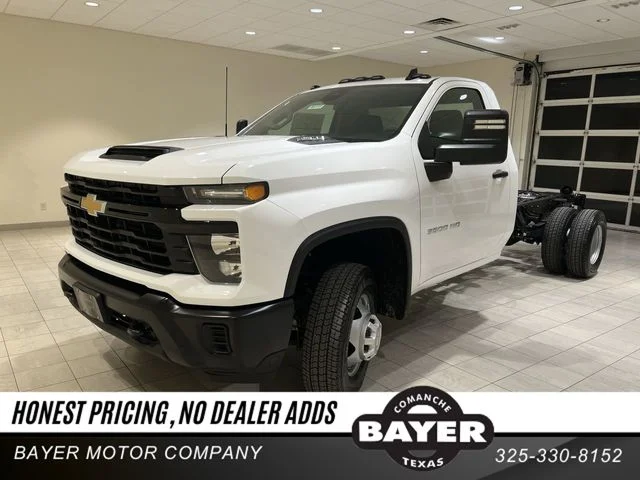 New 2026 White Chevrolet Work Truck image 1