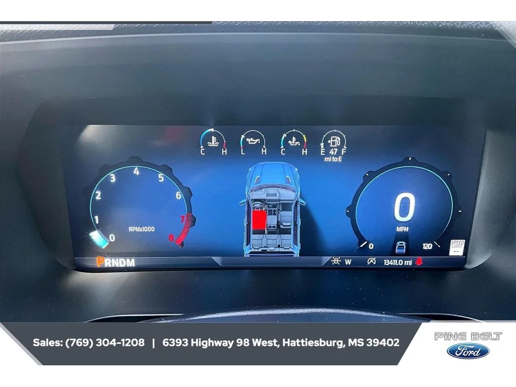 Used 2024 Atlas Blue Metallic Ford XLT image 15