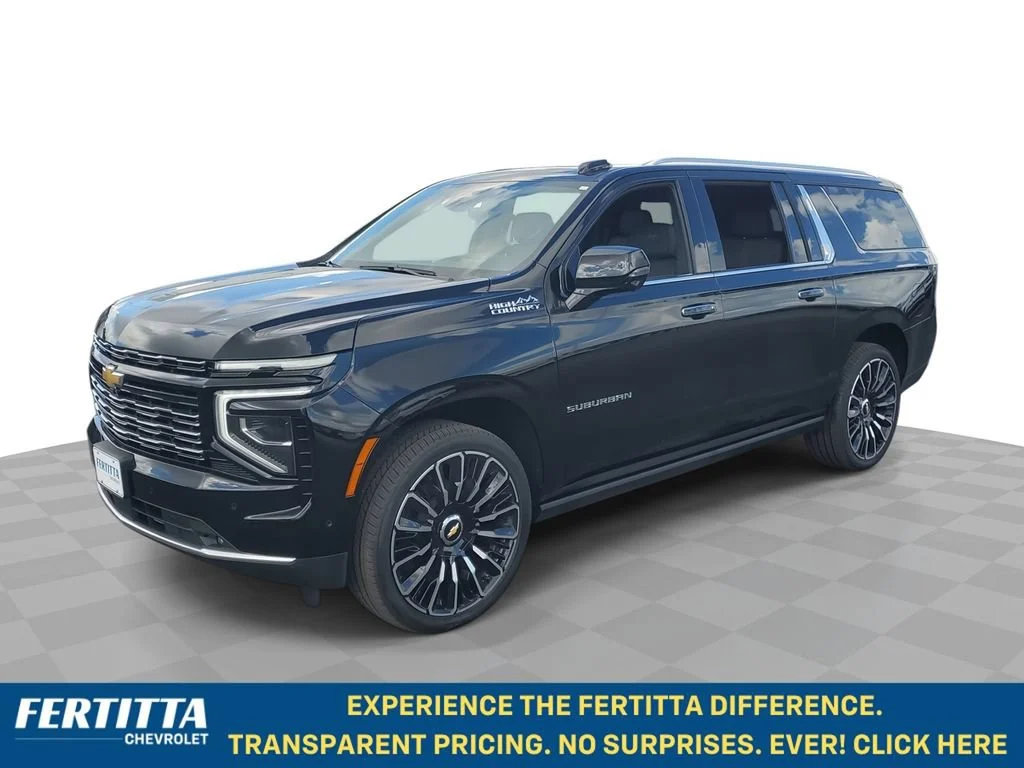 New 2026 Black Chevrolet High Country image 1