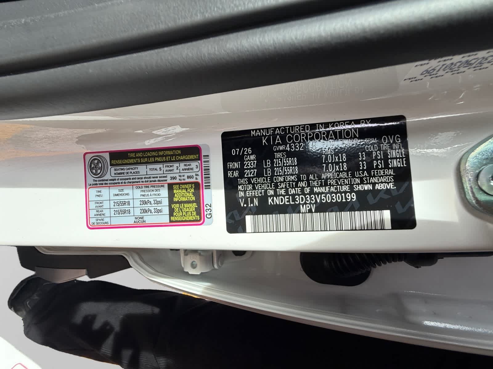 New 2027 Snow White Pearl Kia S image 24