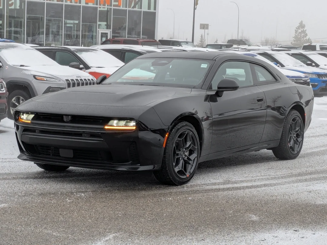New 2026 Black Dodge R/T - - AWD - Blacktop Package - Driver Convenience Group - Diamond Black Crystal Pearl & More! image 4