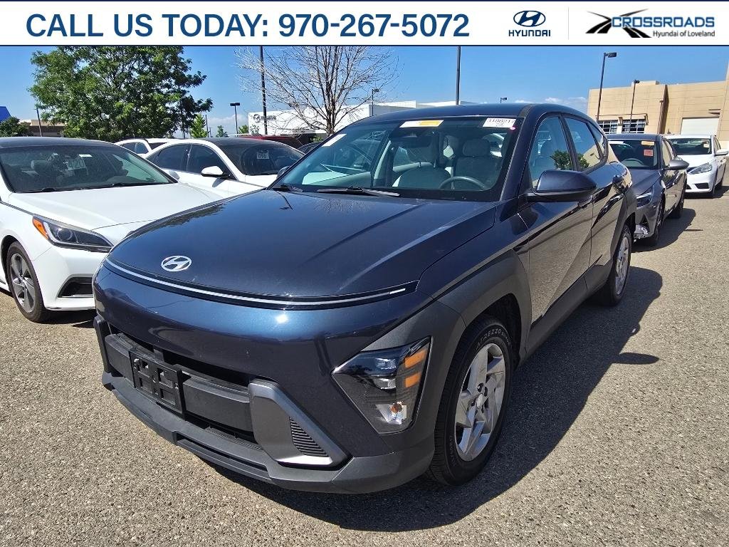Used 2024 Denim Blue Pearl Hyundai SE image 1