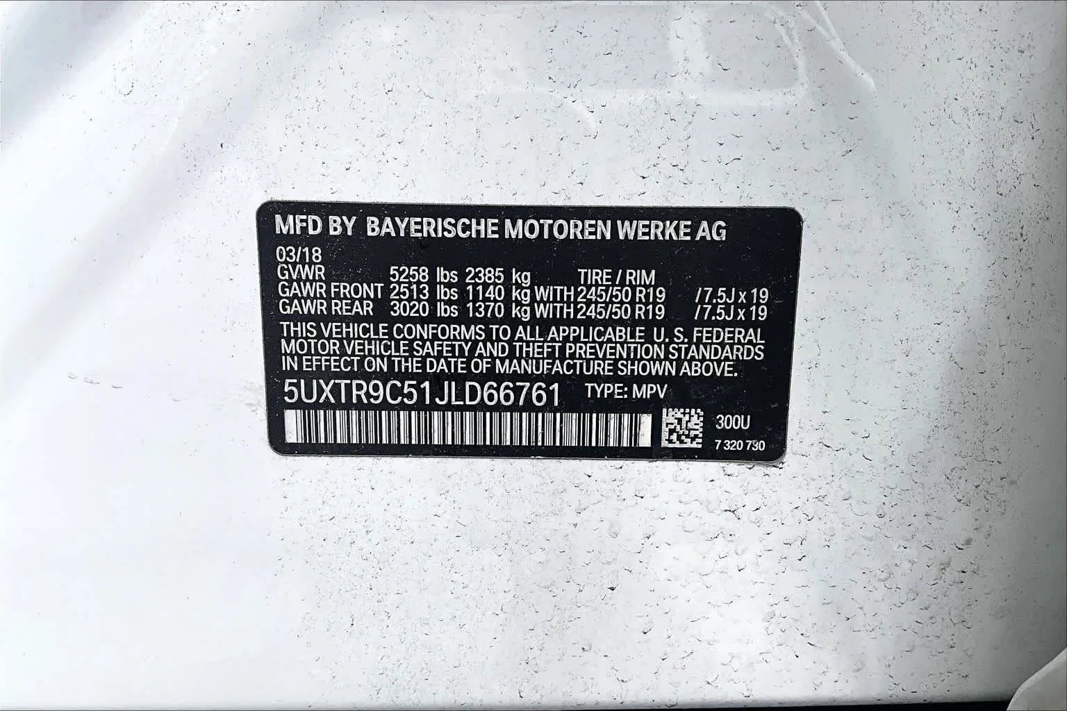 Used 2018 WHITE BMW xDrive30i image 31
