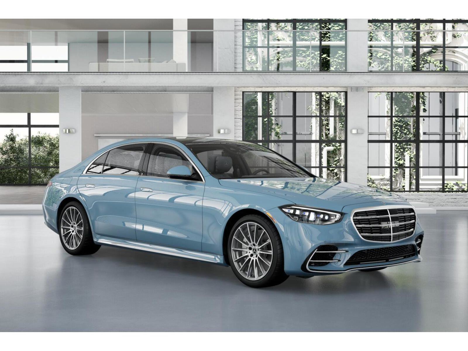 New 2026 MANUFAKTUR China Blue Mercedes-Benz S 580 image 10