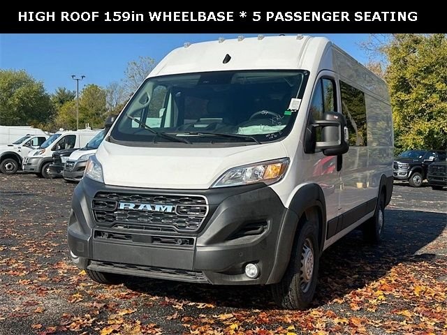 New 2025 Bright White Clearcoat RAM High Roof image 4