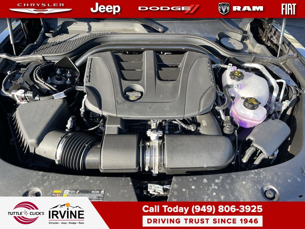 New 2026 Diamond Black Crystal Pearlcoat Dodge R/T Plus image 28