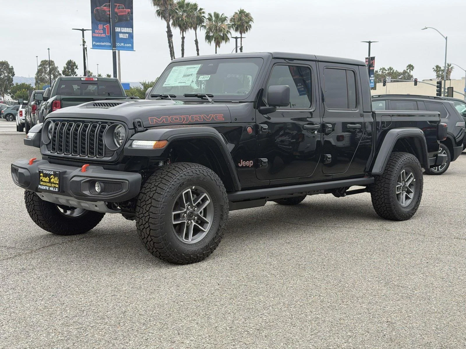 New 2026 Black Clear-Coat Exterior Paint Jeep Mojave image 3