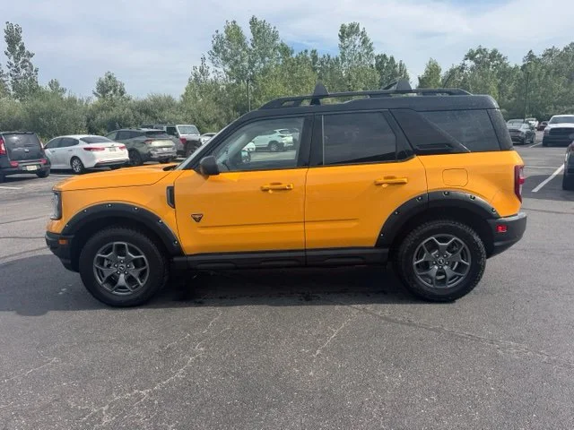 Used 2021 Orange Ford Badlands image 8