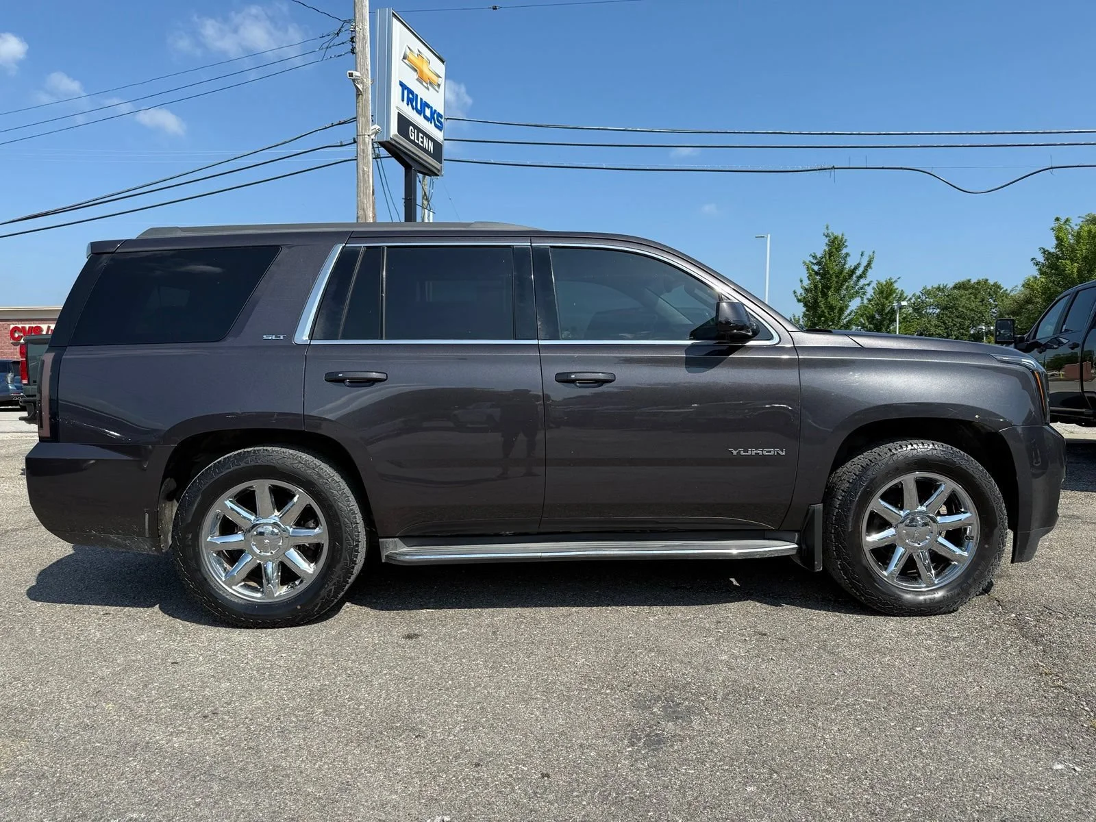Used 2015 IRIDIUM METALLIC GMC SLT image 10