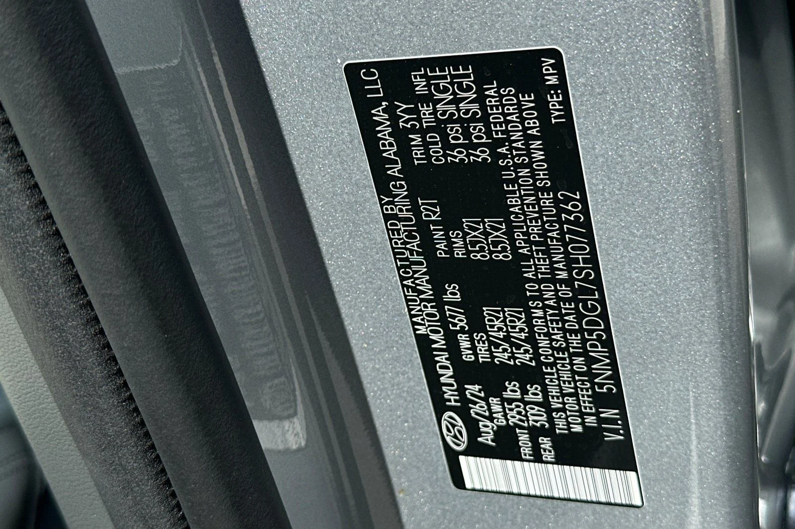 Certified Used 2025 Shimmering Silver Pearl Hyundai Calligraphy image 29