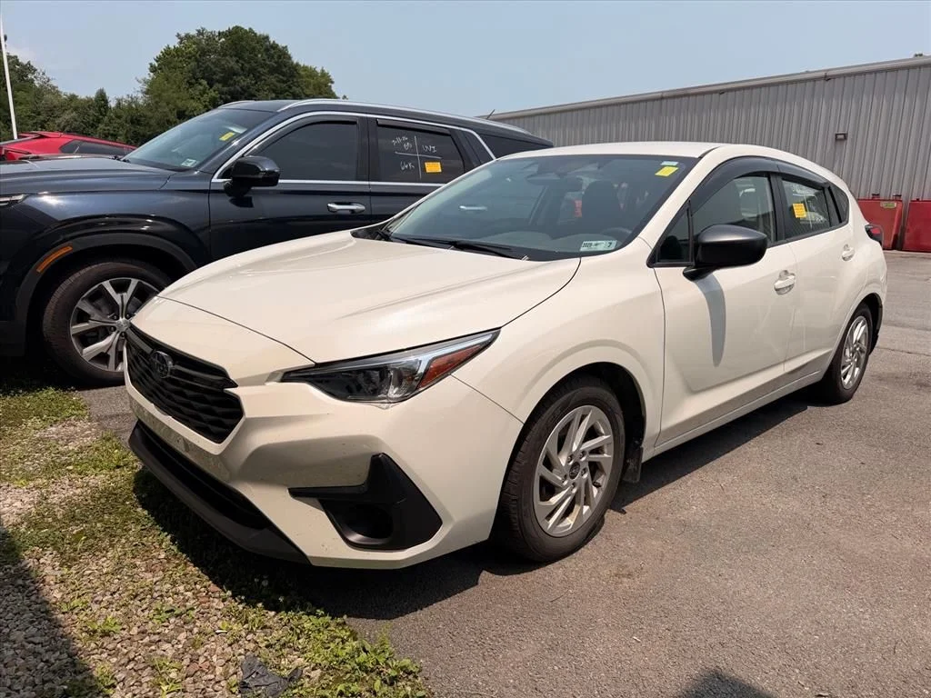 Used 2024 White Subaru Base image 2