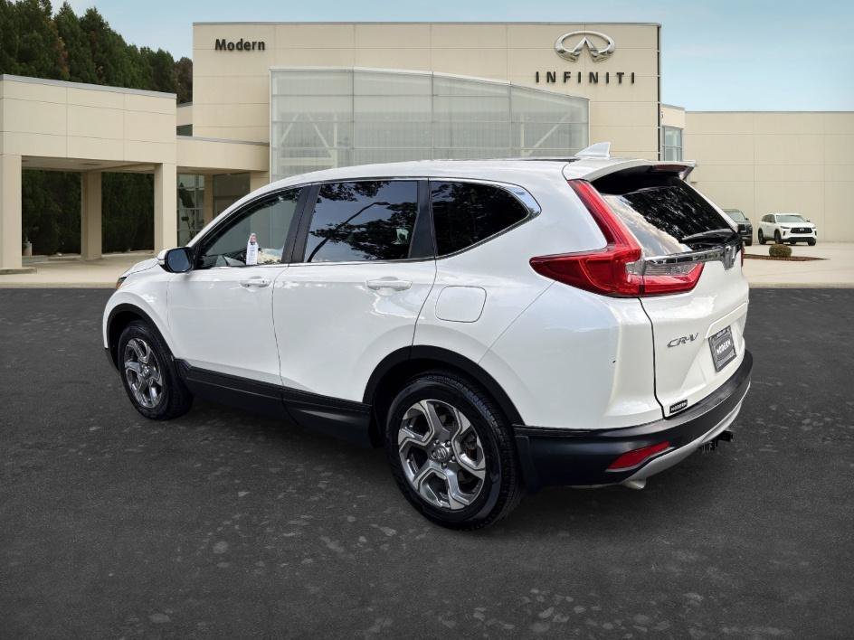Used 2017 Diamond White Pearl Honda EX image 7