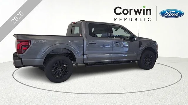 New 2026 Carbonized Gray Metallic Ford Lariat® image 8