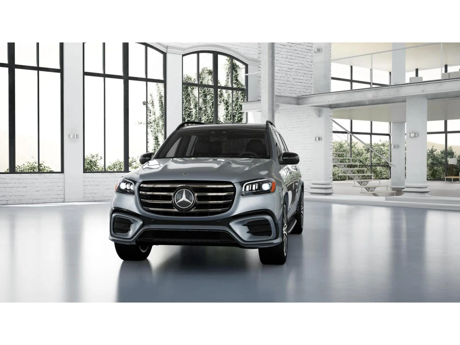 Used 2025 Cirrus Silver Metallic Mercedes-Benz GLS 580 image 41