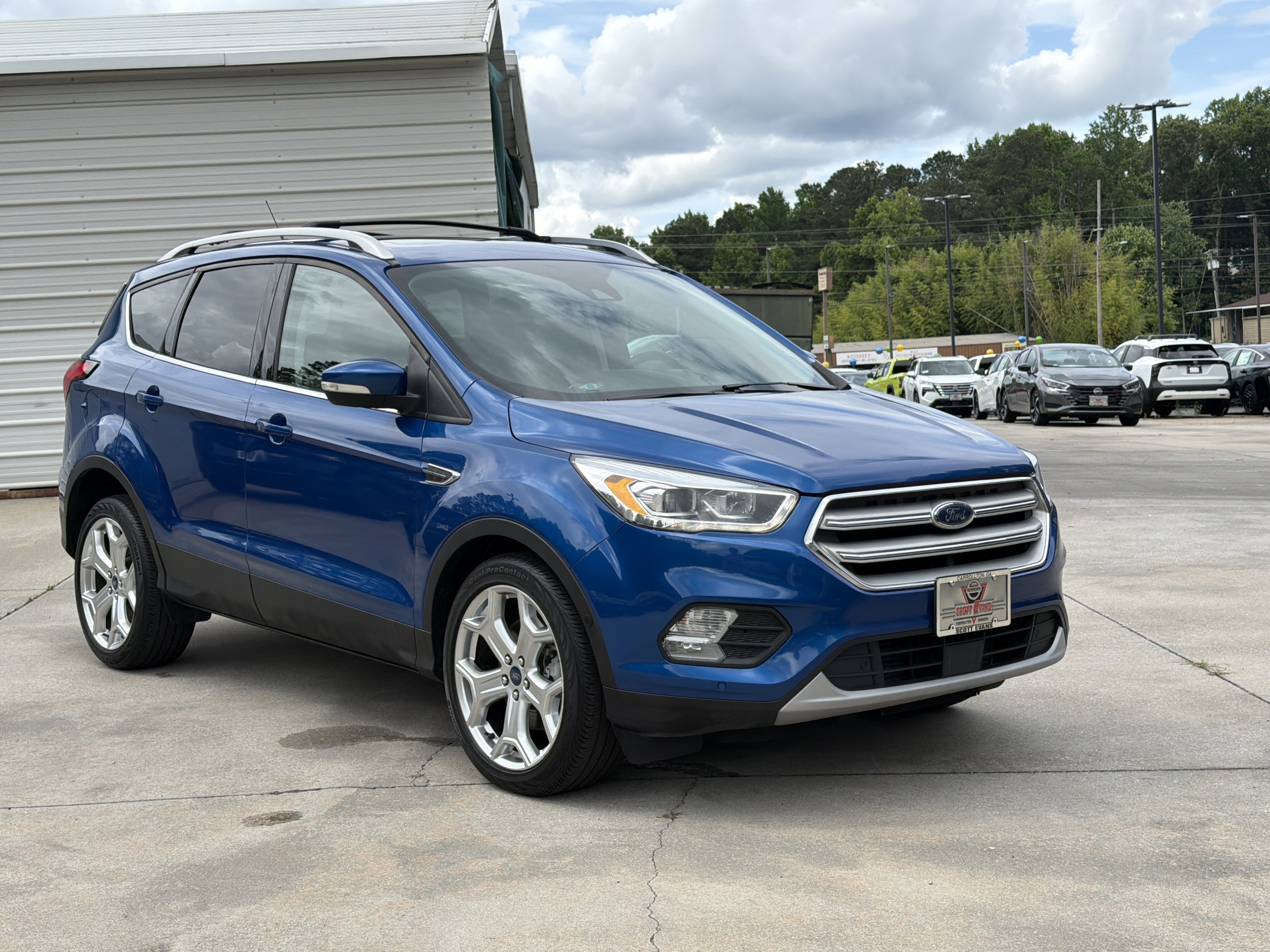 Used 2019 Ford Escape Titanium with VIN 1FMCU0J91KUA38729 for sale in Carrollton, GA