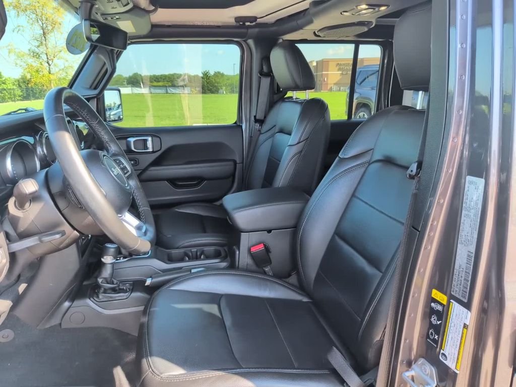 Certified Used 2021 Gray Jeep Unlimited Sahara Altitude image 18