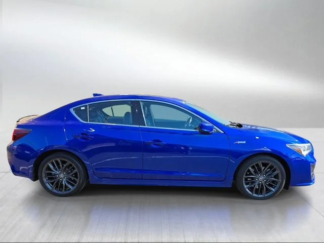 Used 2021 Apex Blue Pearl Acura Premium and A-SPEC Packages image 2