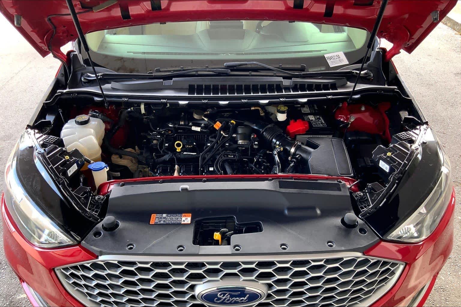 Used 2024 Rapid Red Metallic Tinted Clearcoat Ford SEL image 32