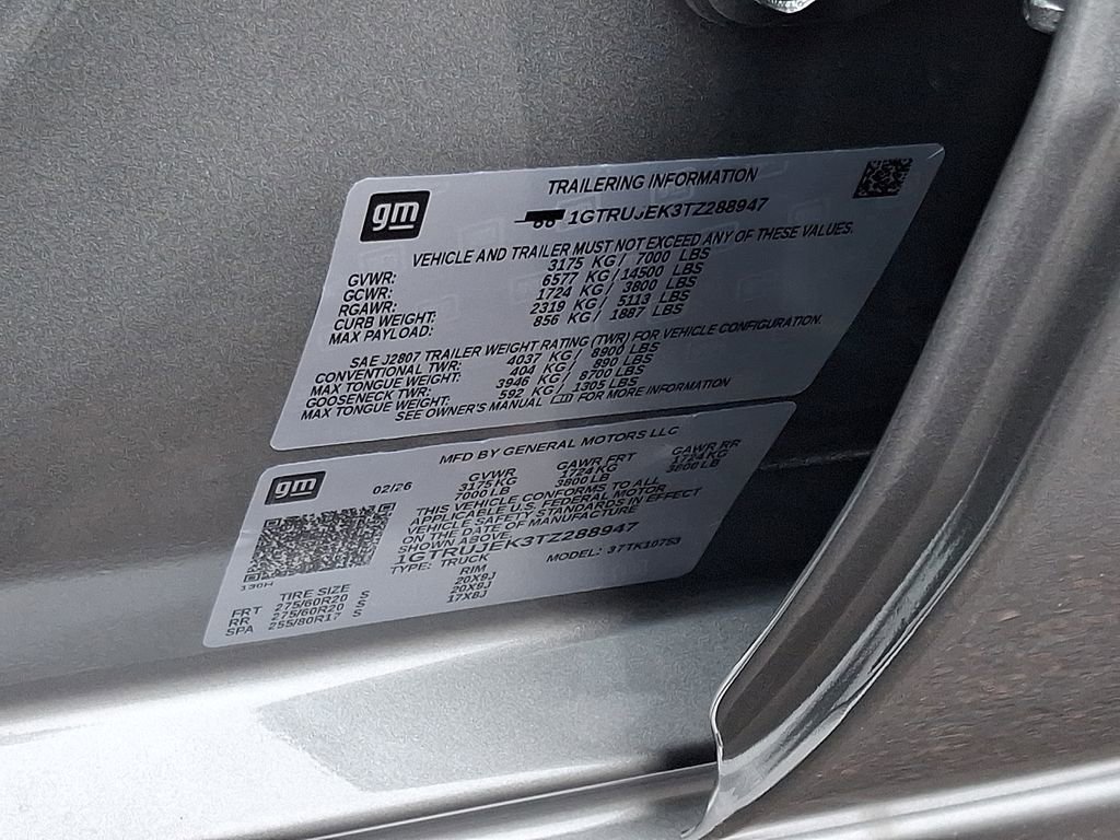 New 2026 Sterling Metallic GMC Elevation image 11